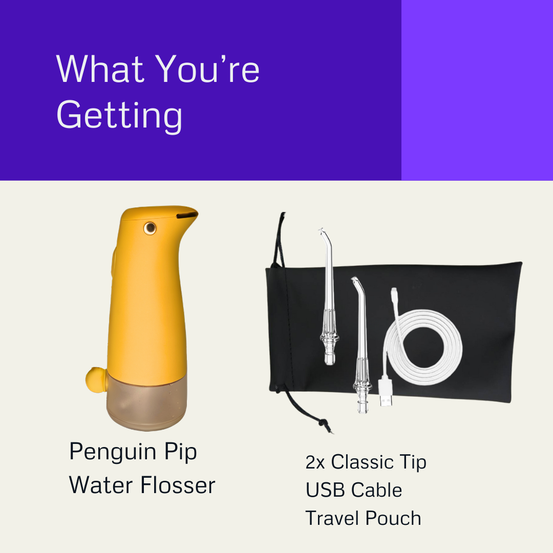 Premium Kids' Water Flosser – Penguin Pip